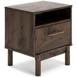 Signature Design by Ashley Calverson EB3660-291 One Drawer Night Stand | American Furniture of Slidell