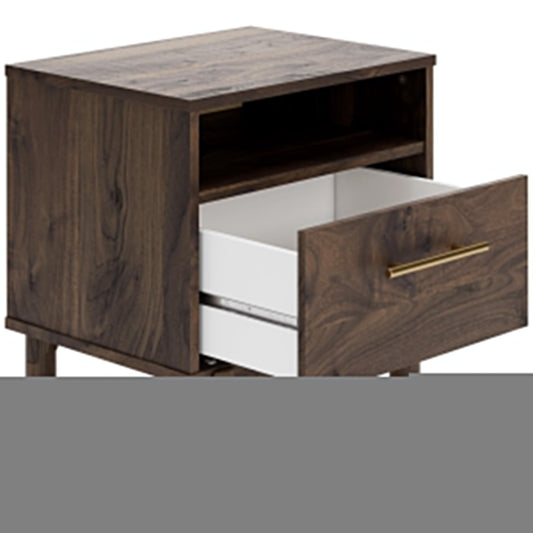 Signature Design by Ashley Calverson EB3660-291 One Drawer Night Stand | American Furniture of Slidell
