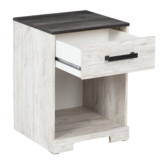 Signature Design by Ashley Shawburn EB4121-291 One Drawer Night Stand | American Furniture of Slidell