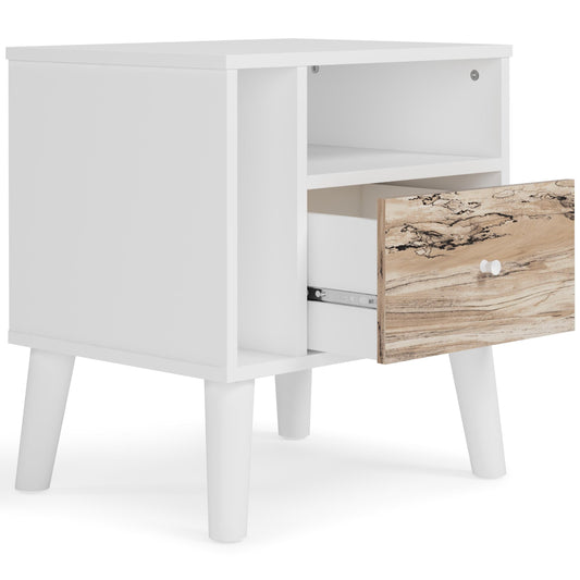 Signature Design by Ashley Piperton EB1221-291 One Drawer Night Stand | American Furniture of Slidell