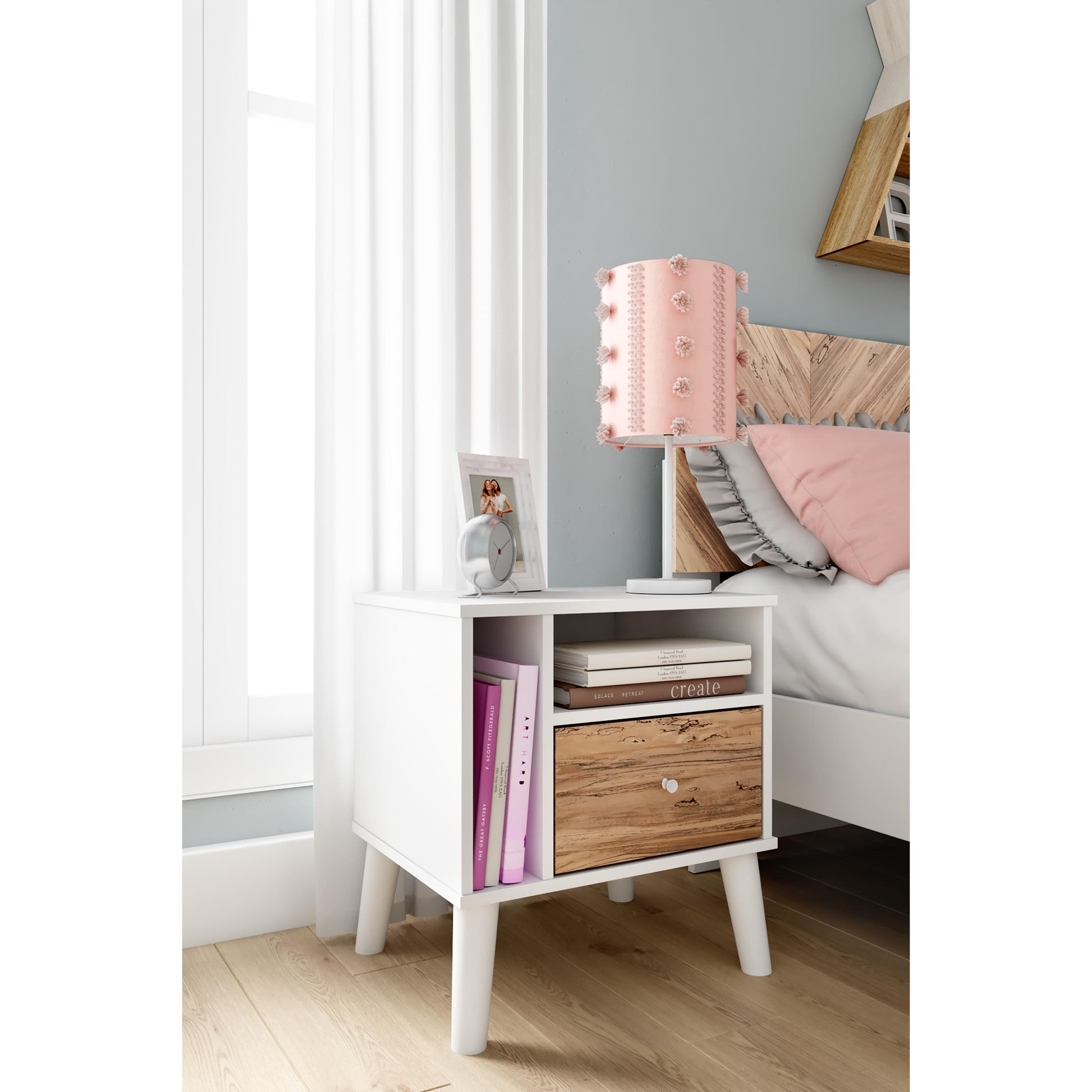 Signature Design by Ashley Piperton 1-Drawer Kids Nightstand EB1221-291 IMAGE 6