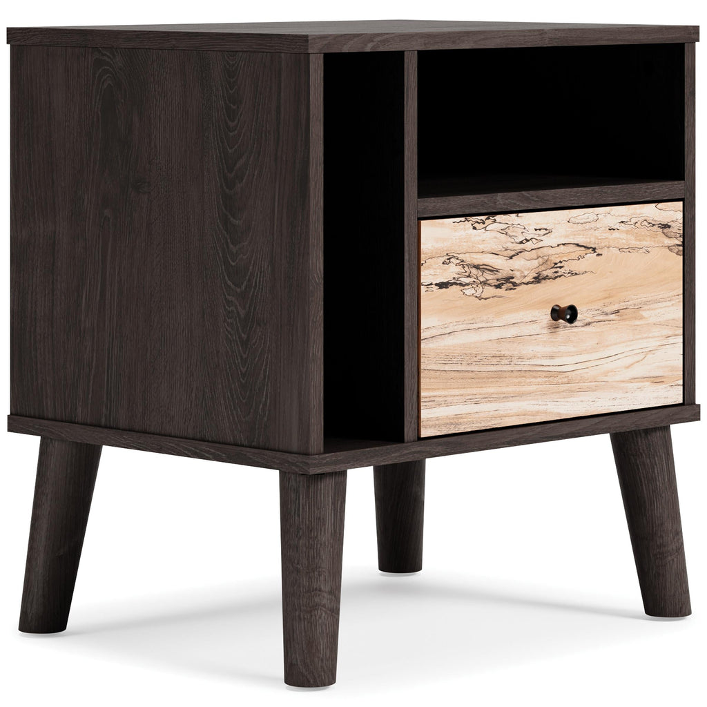 Signature Design by Ashley Piperton EB5514-291 One Drawer Night Stand IMAGE 1