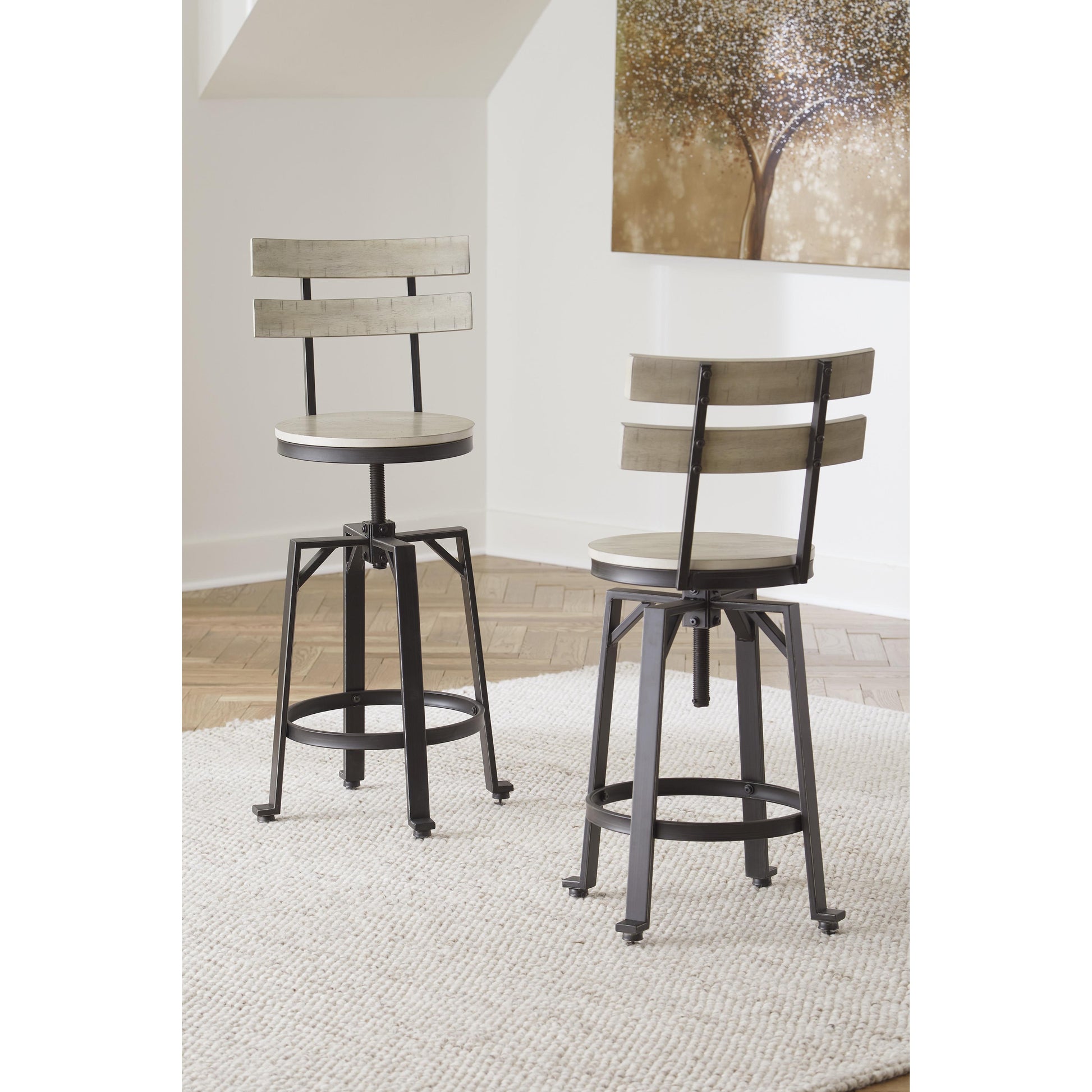 Signature Design by Ashley Karisslyn Adjustable Height Stool D336-124 IMAGE 5