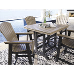  Signature Design by Ashley Fairen Trail P211-632 Square Counter Table with Umbrella Option IMAGE 7