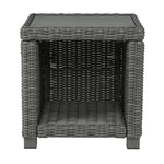 Signature Design by Ashley Elite Park P518-702 Square End Table IMAGE 2