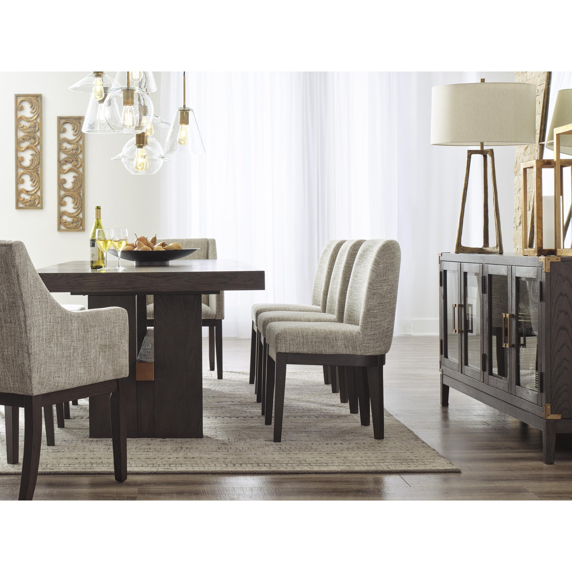 Signature Design by Ashley Burkhaus D984-45 Rectangular Dining Room Extension Table | American Furniture of Slidell