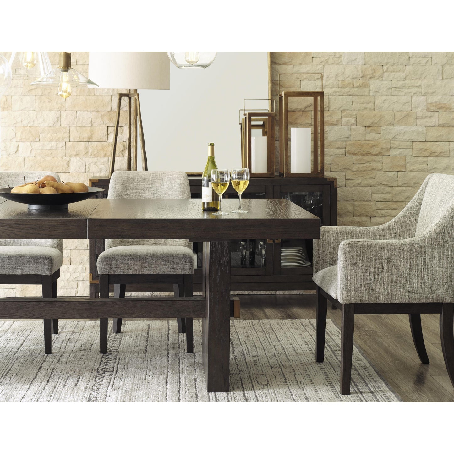 Signature Design by Ashley Burkhaus D984-45 Rectangular Dining Room Extension Table | American Furniture of Slidell