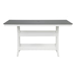 Signature Design by Ashley Transville P210-642 Rectangular Counter Table with Umbrella Option | American Furniture of Slidell