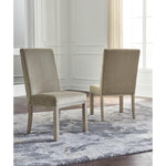 Signature Design by Ashley Chrestner D983-01 Dining Upholstered Side Chair | American Furniture of Slidell