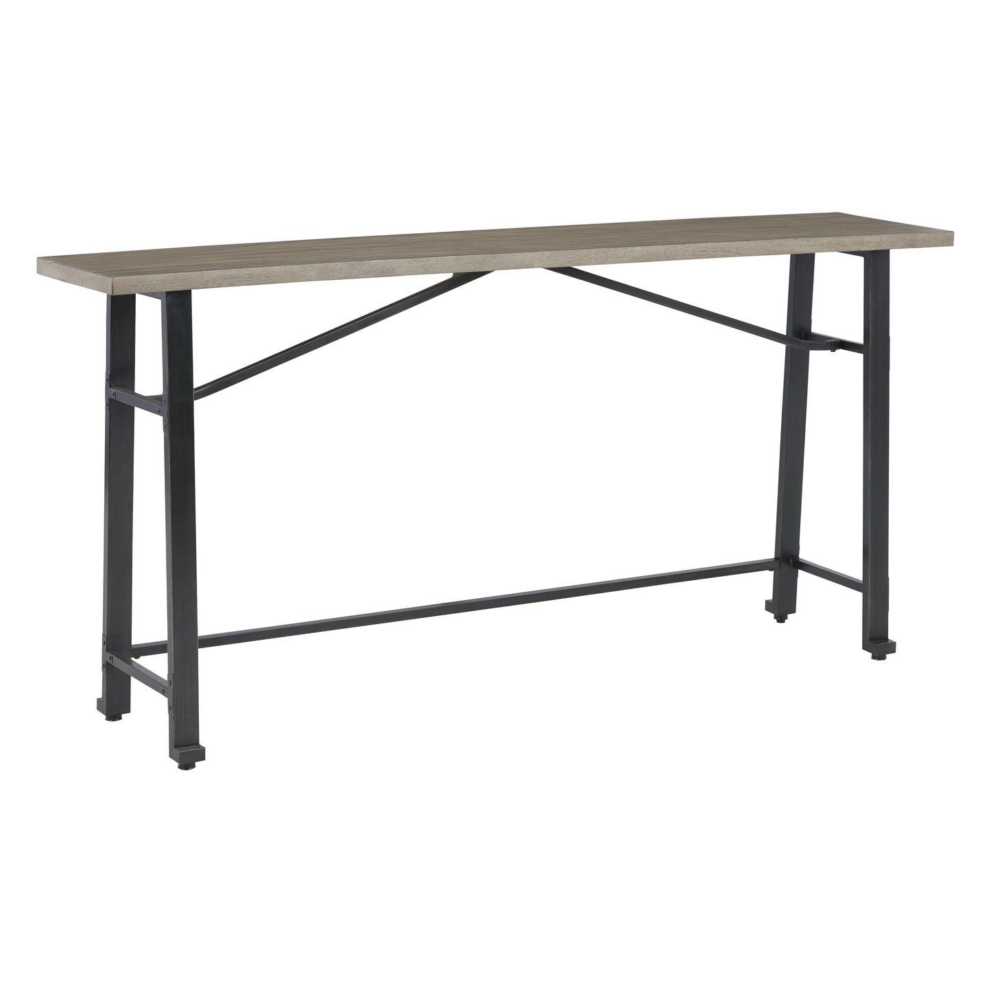 Signature Design by Ashley Lesterton Counter Height Dining Table with Trestle Base D334-52 IMAGE 1