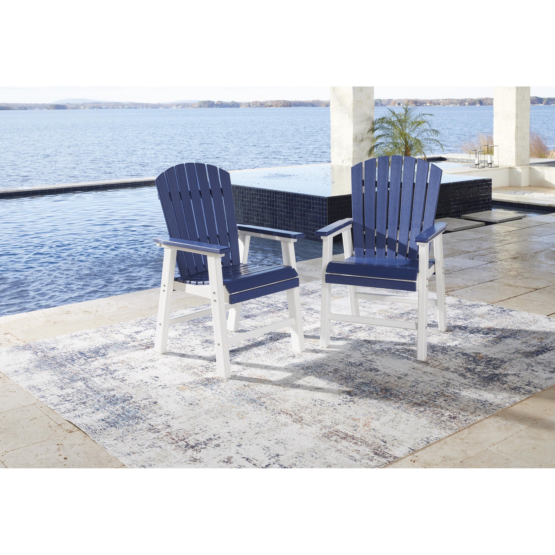 Signature Design by Ashley Outdoor Seating Dining Chairs P209-601A IMAGE 6