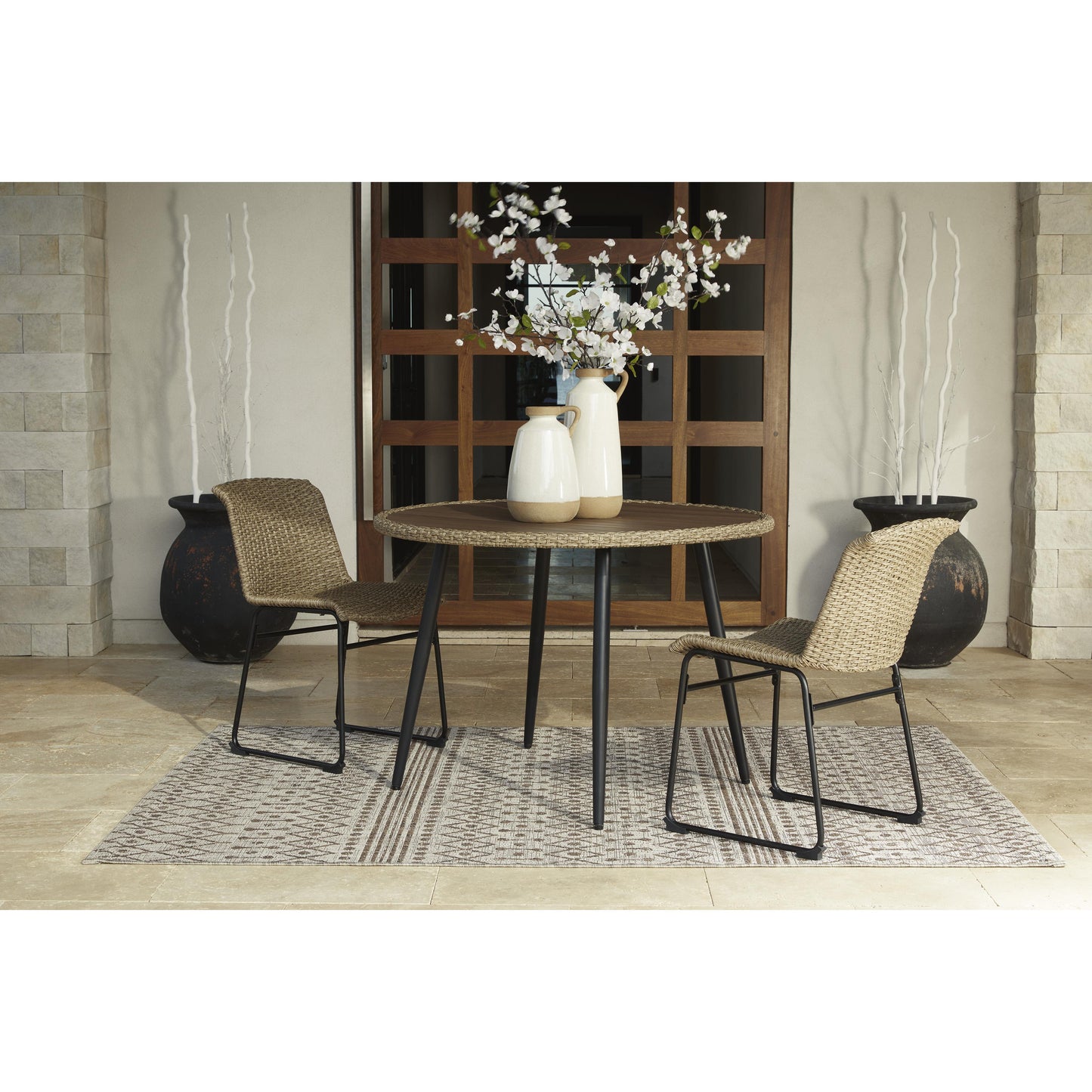 Signature Design by Ashley Outdoor Seating Dining Chairs P369-601 IMAGE 6