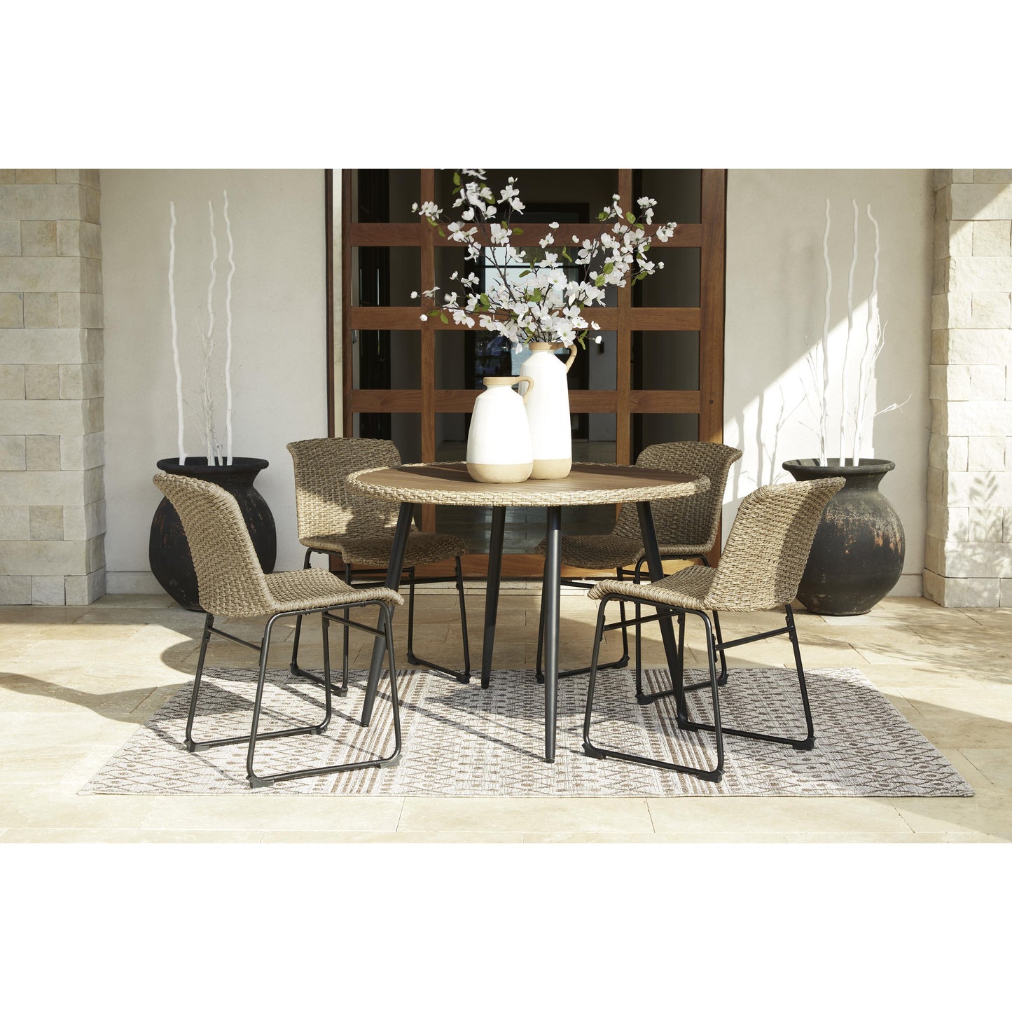 Signature Design by Ashley Outdoor Seating Dining Chairs P369-601 IMAGE 7