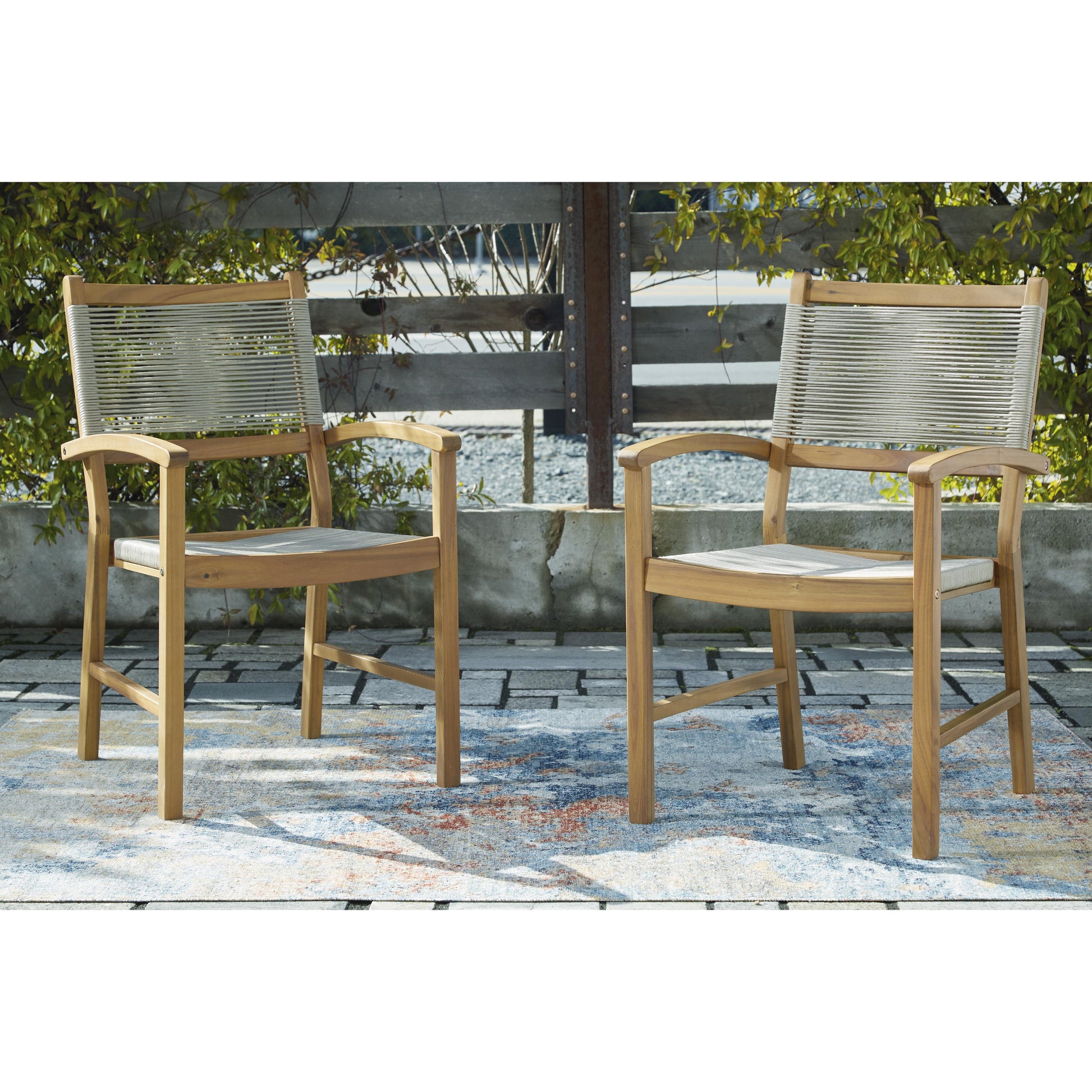 Signature Design by Ashley Outdoor Seating Dining Chairs P407-602A IMAGE 5