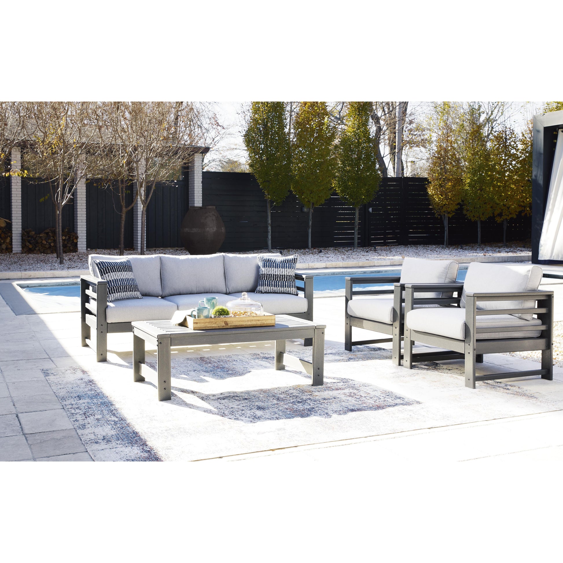 Signature Design by Ashley Outdoor Seating Lounge Chairs P417-820 IMAGE 8