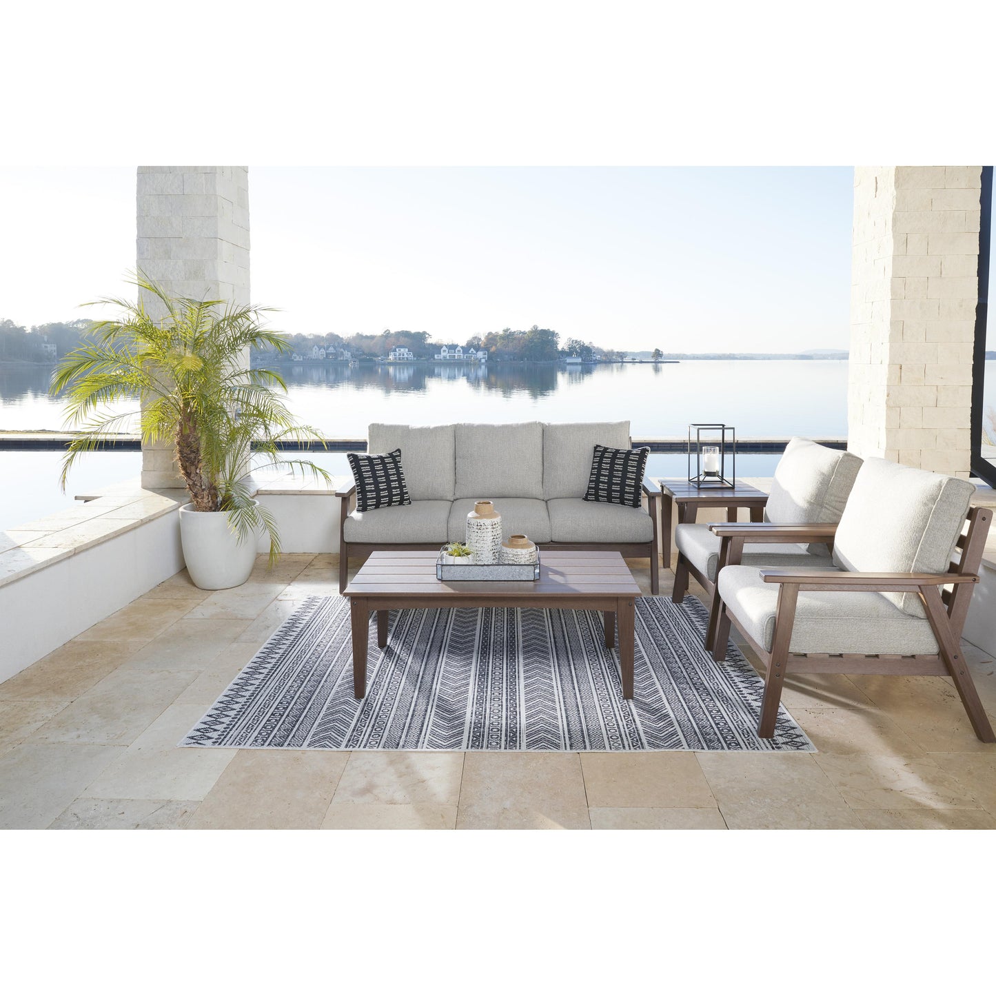 Signature Design by Ashley Outdoor Seating Lounge Chairs P420-820 IMAGE 9