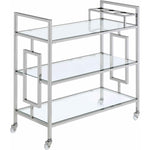 Elements International Ezra Serving Bar Cart IMAGE 1