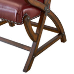 Elements International Hunter Stationary Leather Accent Chair LHT120101 IMAGE 11