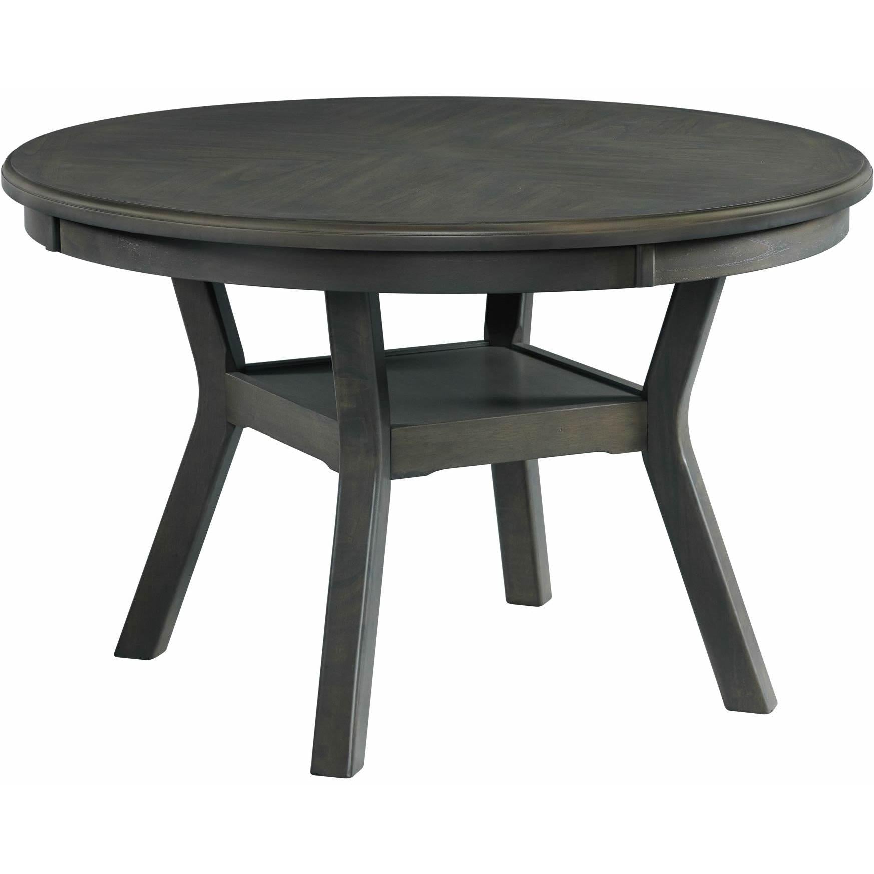 Elements International Round Amherst Dining Table DAH300DT IMAGE 1