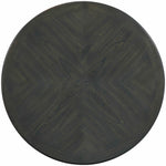 Elements International Round Amherst Counter Height Dining Table with Pedestal Base DAH350CT IMAGE 3