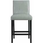 Elements International Meridian Counter Side Chair Grey IMAGE 2
