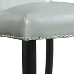Elements International Meridian Counter Side Chair Grey IMAGE 4