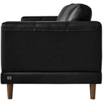 Elements International Hampton Stationary Leather Sofa UHT3780300 IMAGE 3