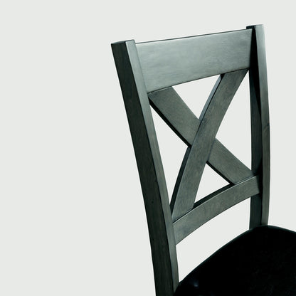  Elements International Alex Dining Side Chair Grey IMAGE 5