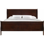 Elements International Louis Philippe King Panel Bed B.11455.KB IMAGE 2