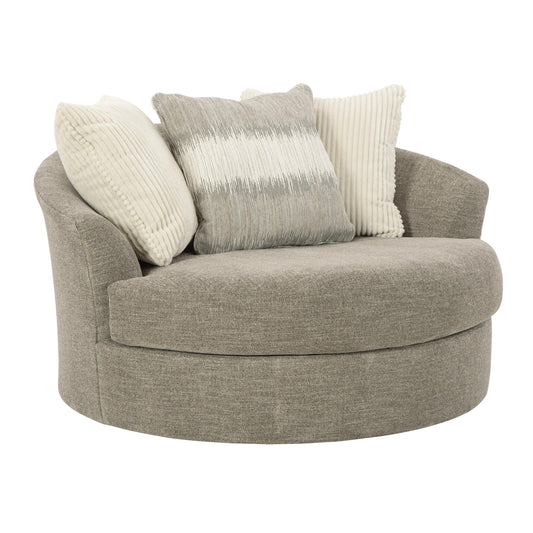 Signature Design by Ashley Creswell 1530521 Oversized Swivel Accent Chair | American Furniture of Slidell