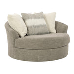 Signature Design by Ashley Creswell 1530521 Oversized Swivel Accent Chair | American Furniture of Slidell