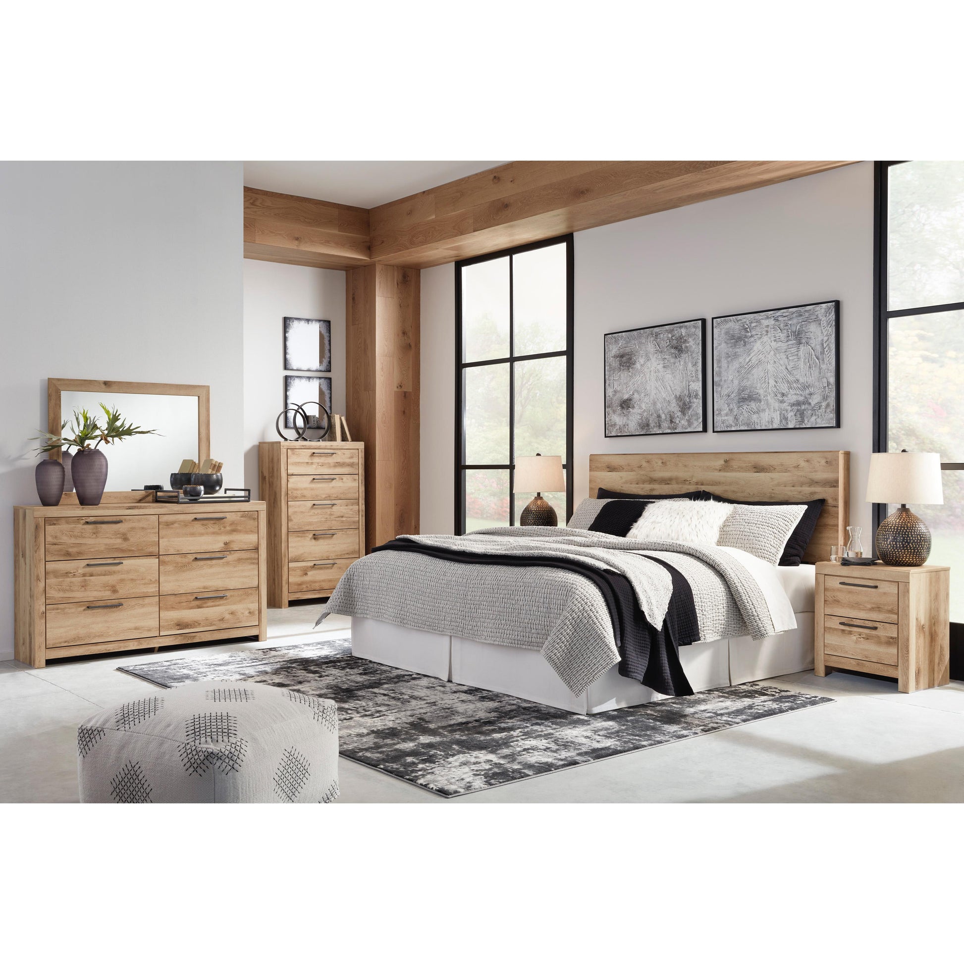 Signature Design by Ashley Hyanna B1050-92 Two Drawer Night Stand | American Furniture of Slidell