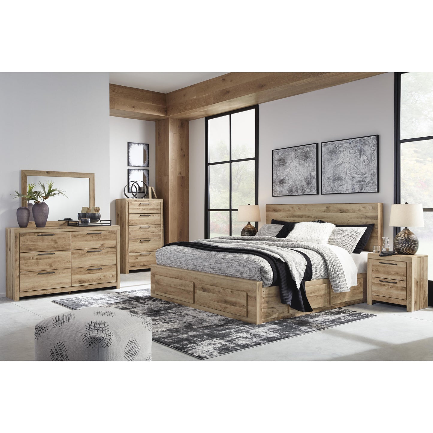 Signature Design by Ashley Hyanna King Panel Bed with Storage B1050-58/B1050-56S/B1050-60/B1050-60/B100-14 IMAGE 6