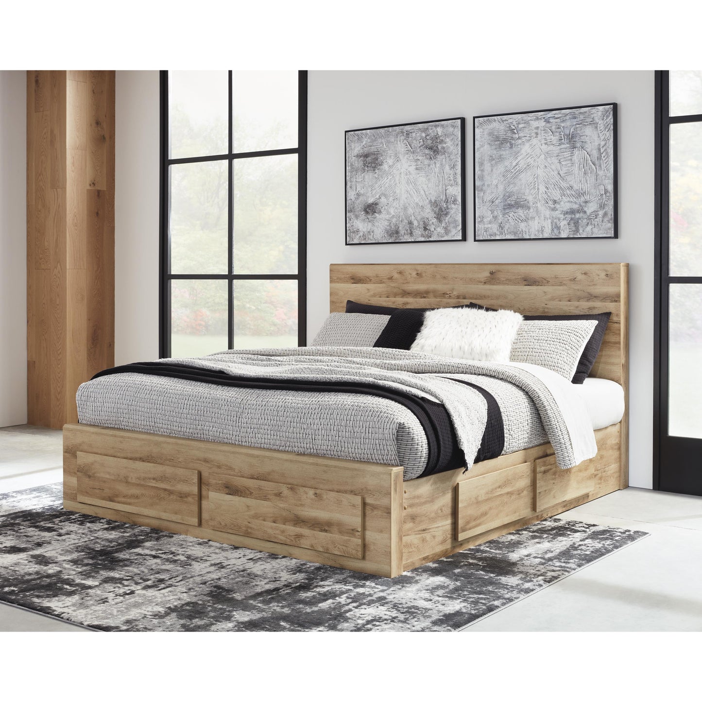 Signature Design by Ashley Hyanna Queen Panel Bed with Storage B1050-57/B1050-54S/B1050-60/B1050-95/B100-13 IMAGE 5