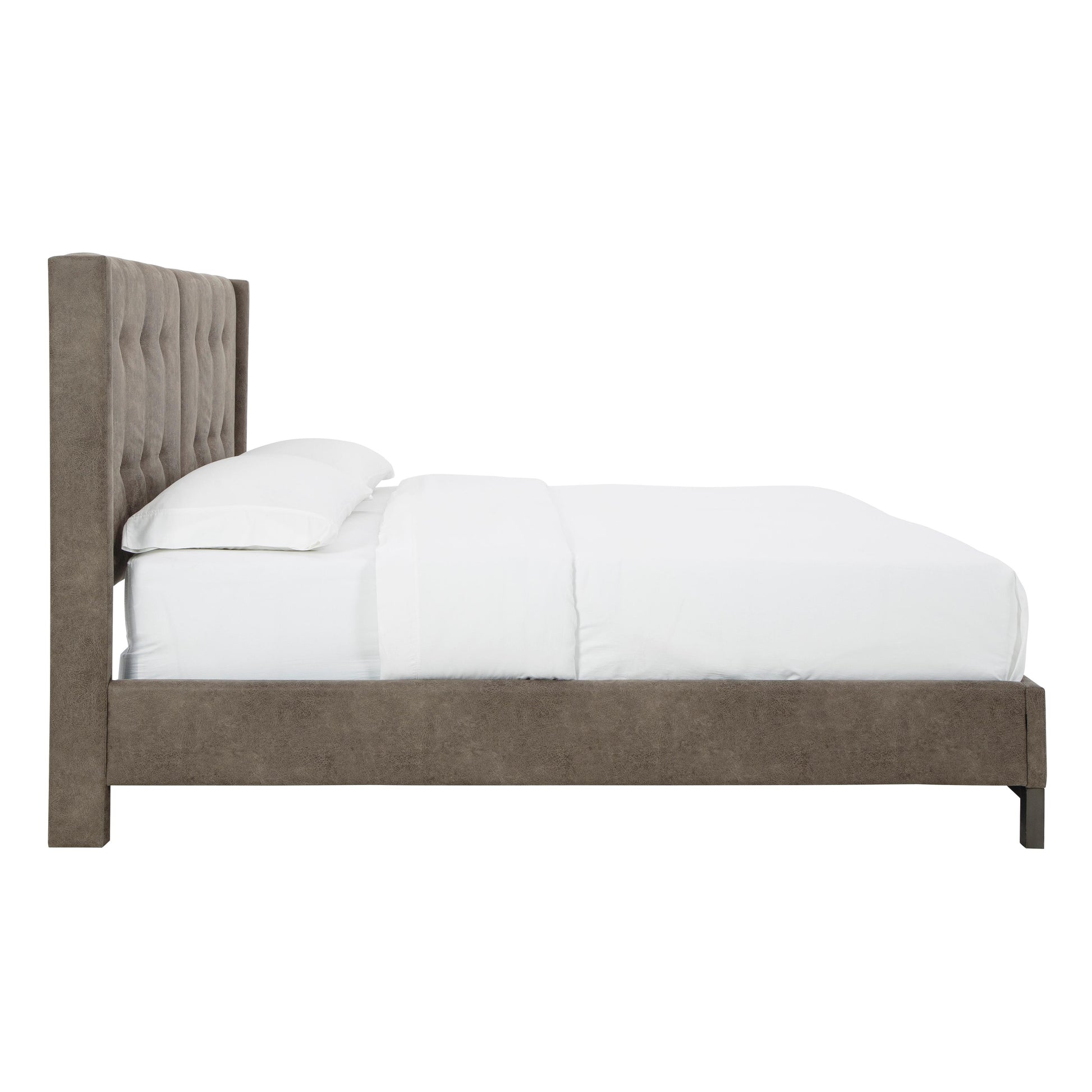 Signature Design by Ashley Wittland California King Upholstered Panel Bed B374-58/B374-95 IMAGE 3