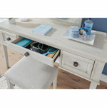 Signature Design by Ashley Robbinsdale B742-22 Vanity/Upholstered Stool IMAGE 3