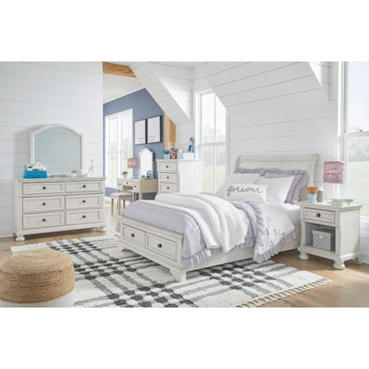 Signature Design by Ashley Robbinsdale B742-22 Vanity/Upholstered Stool | American Furniture of Slidell