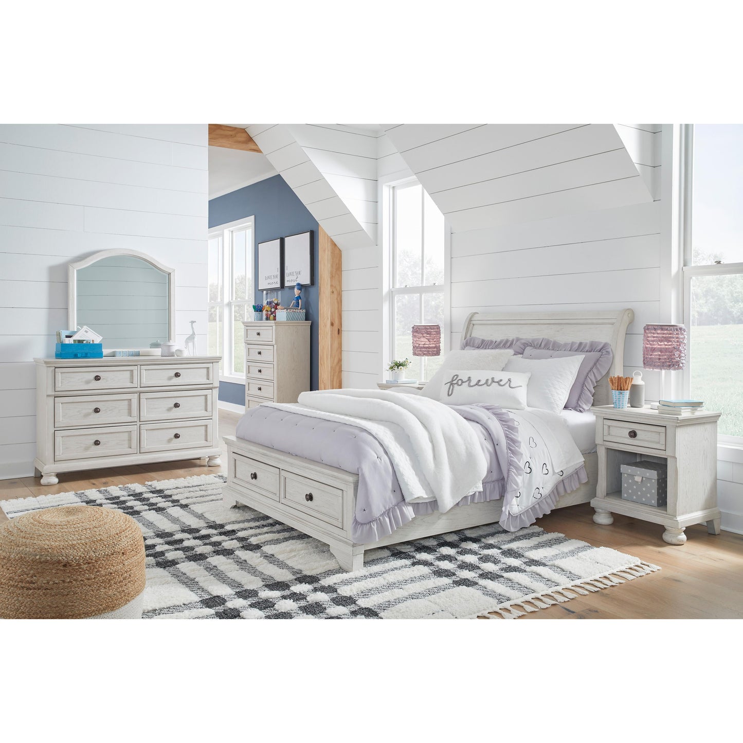 Signature Design by Ashley Robbinsdale 1-Drawer Nightstand B742-91 IMAGE 9