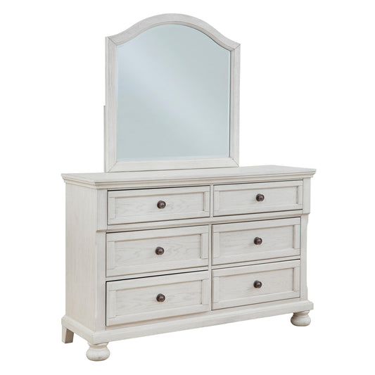 Signature Design by Ashley Robbinsdale 6-Drawer Dresser with Mirror B742-21/B742-26 IMAGE 1