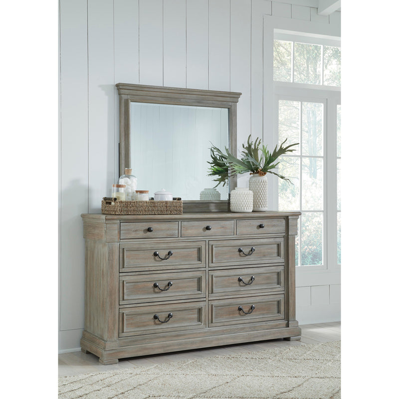 Signature Design by Ashley Moreshire 9-Drawer Dresser with Mirror B799-31/B799-36 IMAGE 2