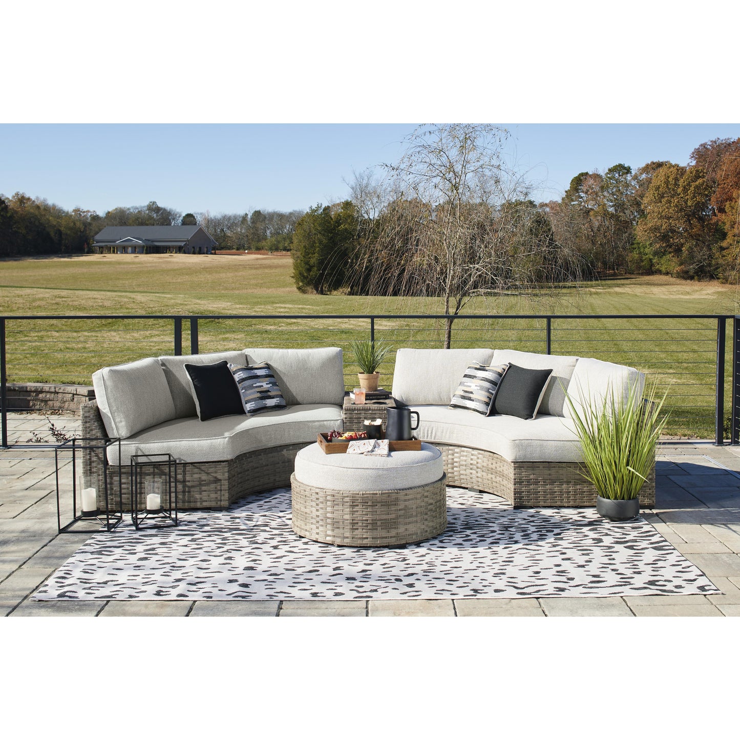 Signature Design by Ashley Outdoor Seating Loveseats P458-861 IMAGE 6