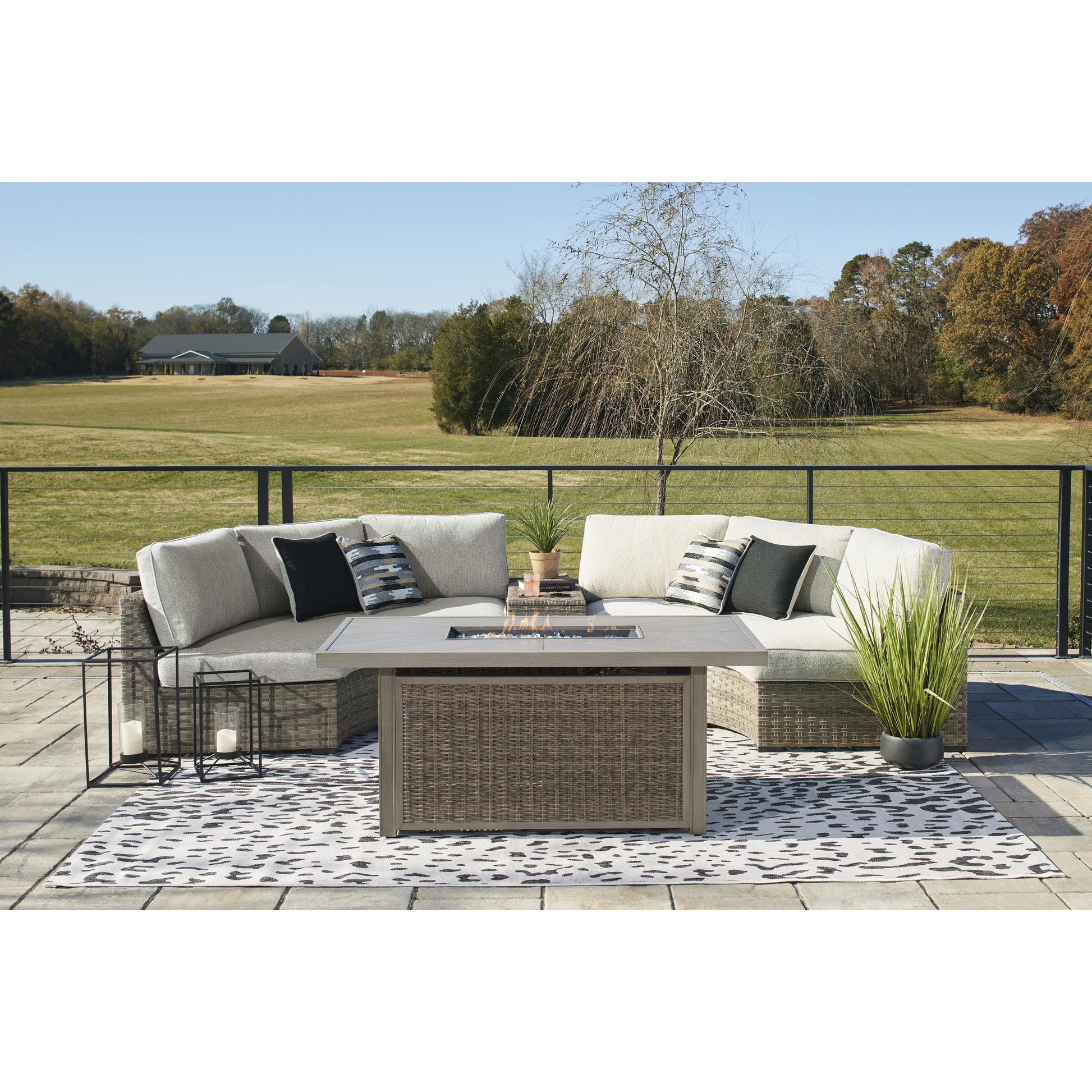 Signature Design by Ashley Outdoor Seating Loveseats P458-861 IMAGE 7
