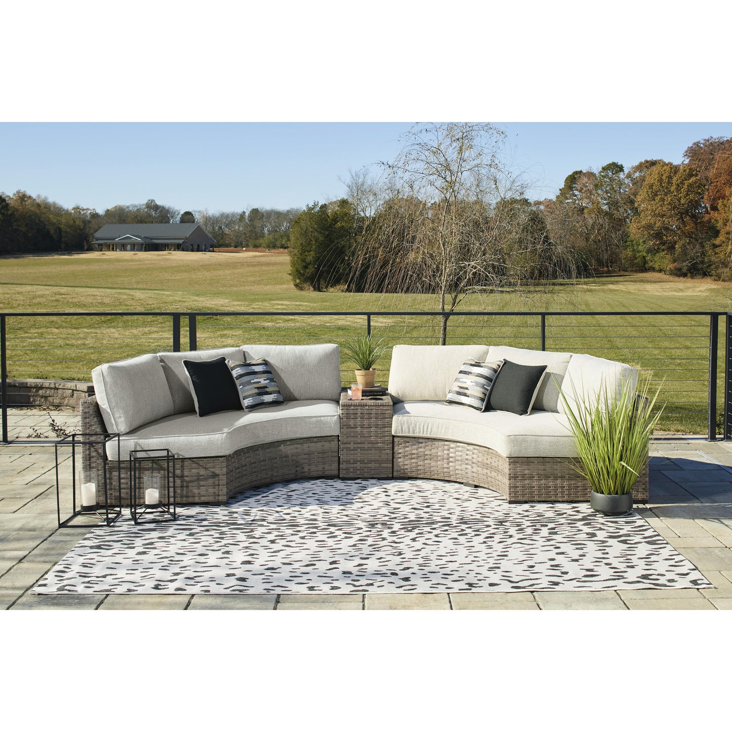 Signature Design by Ashley Outdoor Seating Loveseats P458-861 IMAGE 8