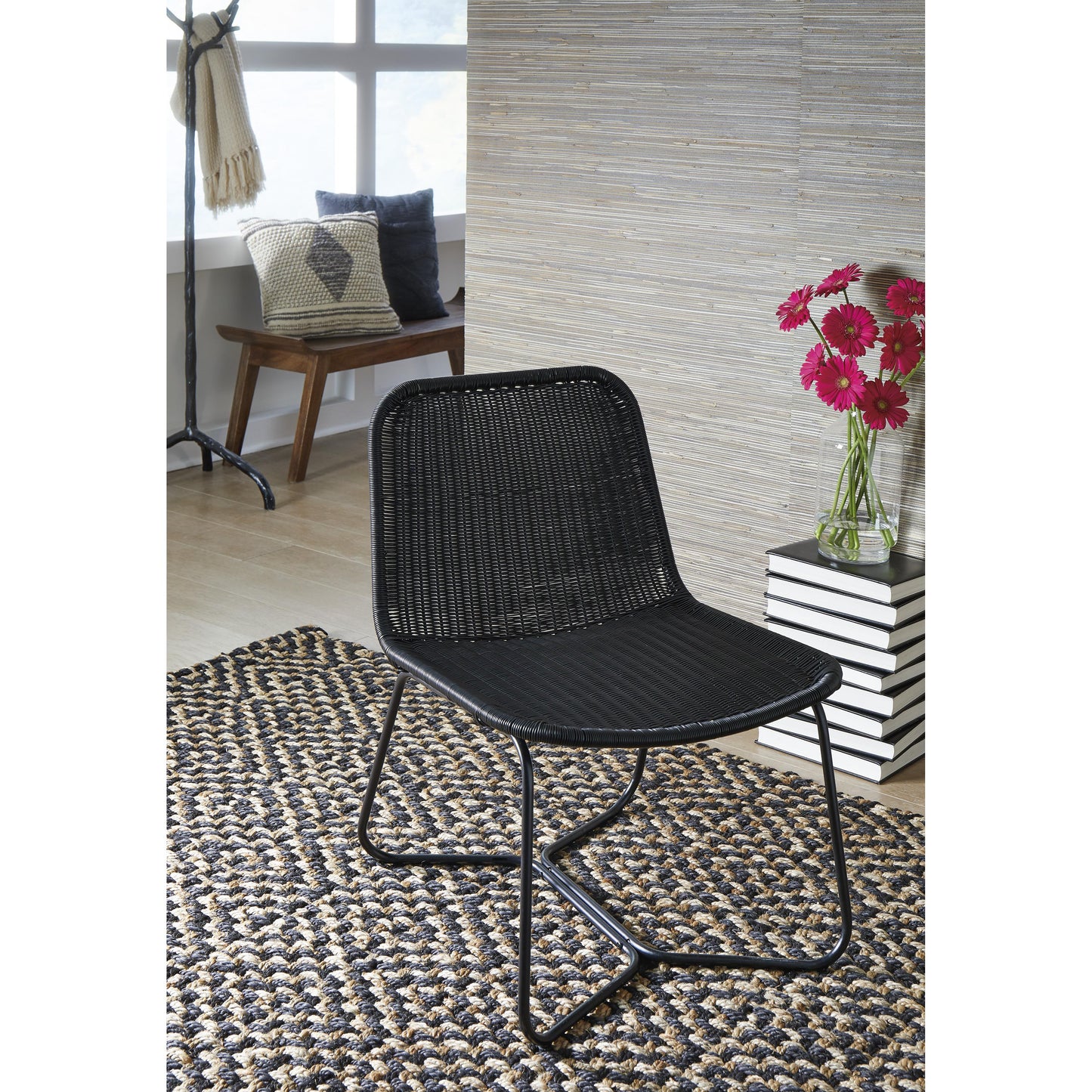 Signature Design by Ashley Daviston Stationary Metal Accent Chair A3000614 IMAGE 5