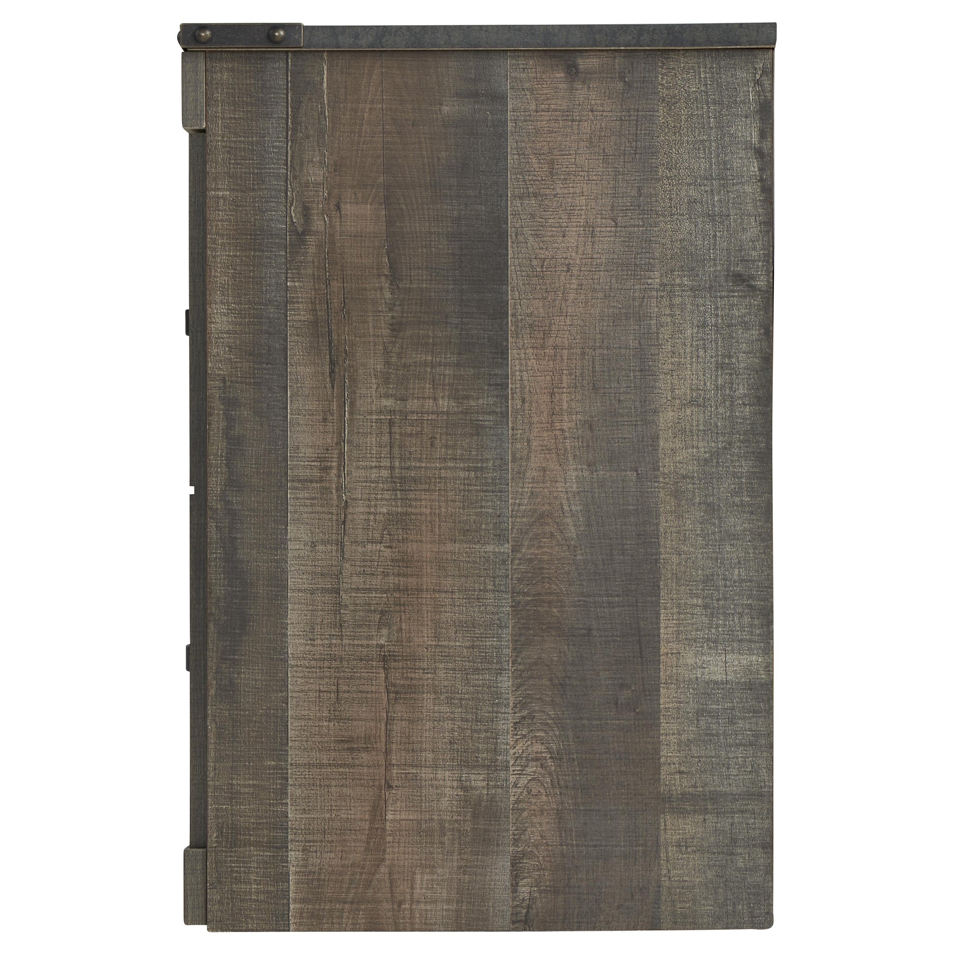 Signature Design by Ashley Trinell EW0446-268 Large TV Stand with Fireplace Option IMAGE 4