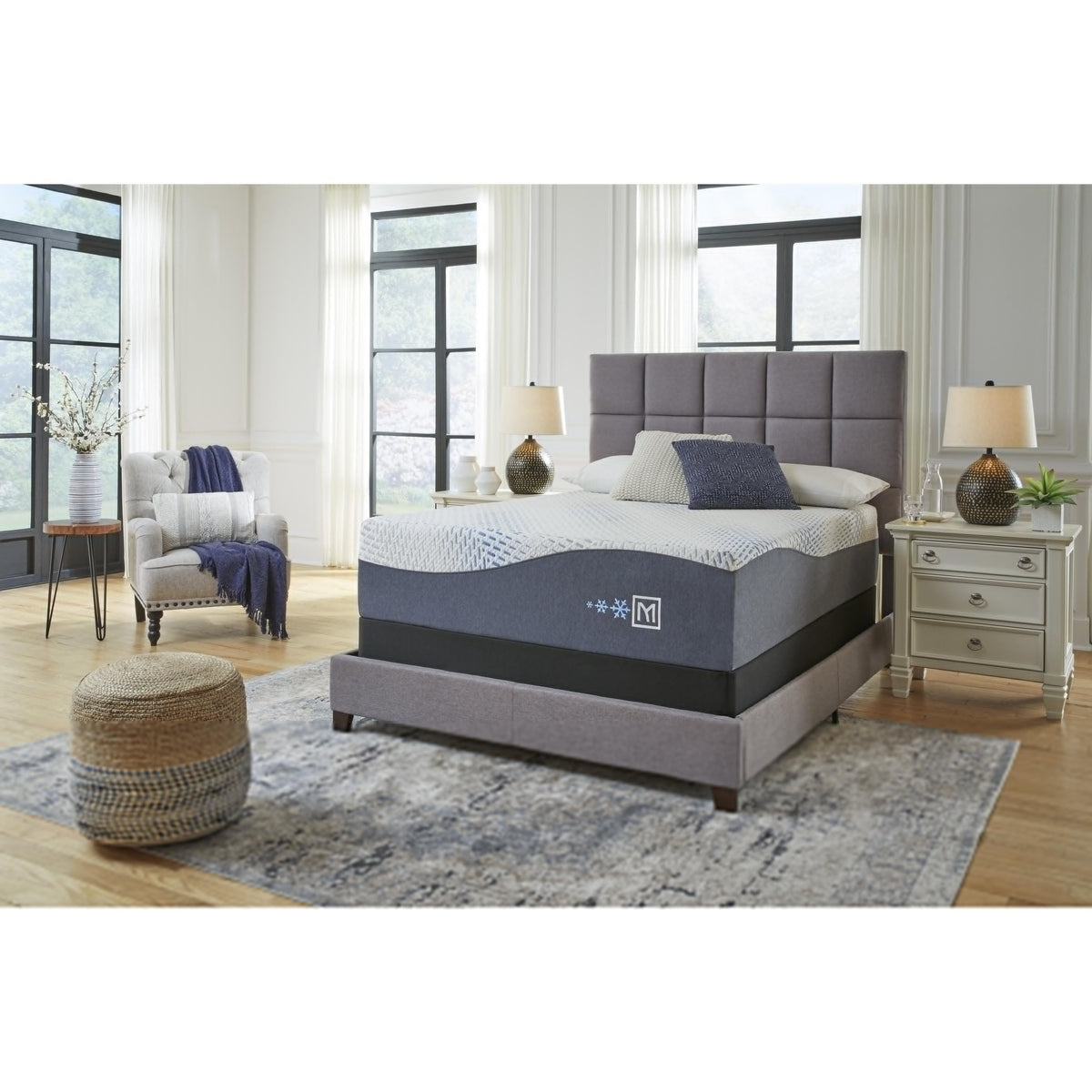 Sierra Sleep Millennium Luxury Gel Memory Foam M50531 Queen Mattress | American Furniture of Slidell