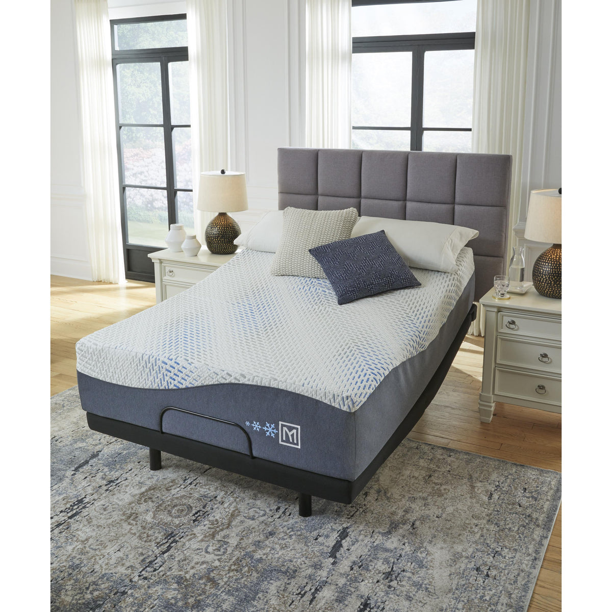 Sierra Sleep Millennium Cushion Firm Gel Memory Foam Hybrid M50751 California King Mattress | American Furniture of Slidell