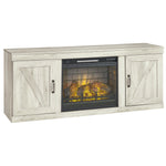  Signature Design by Ashley Bellaby EW0331W7 TV Stand with Electric Fireplace IMAGE 1