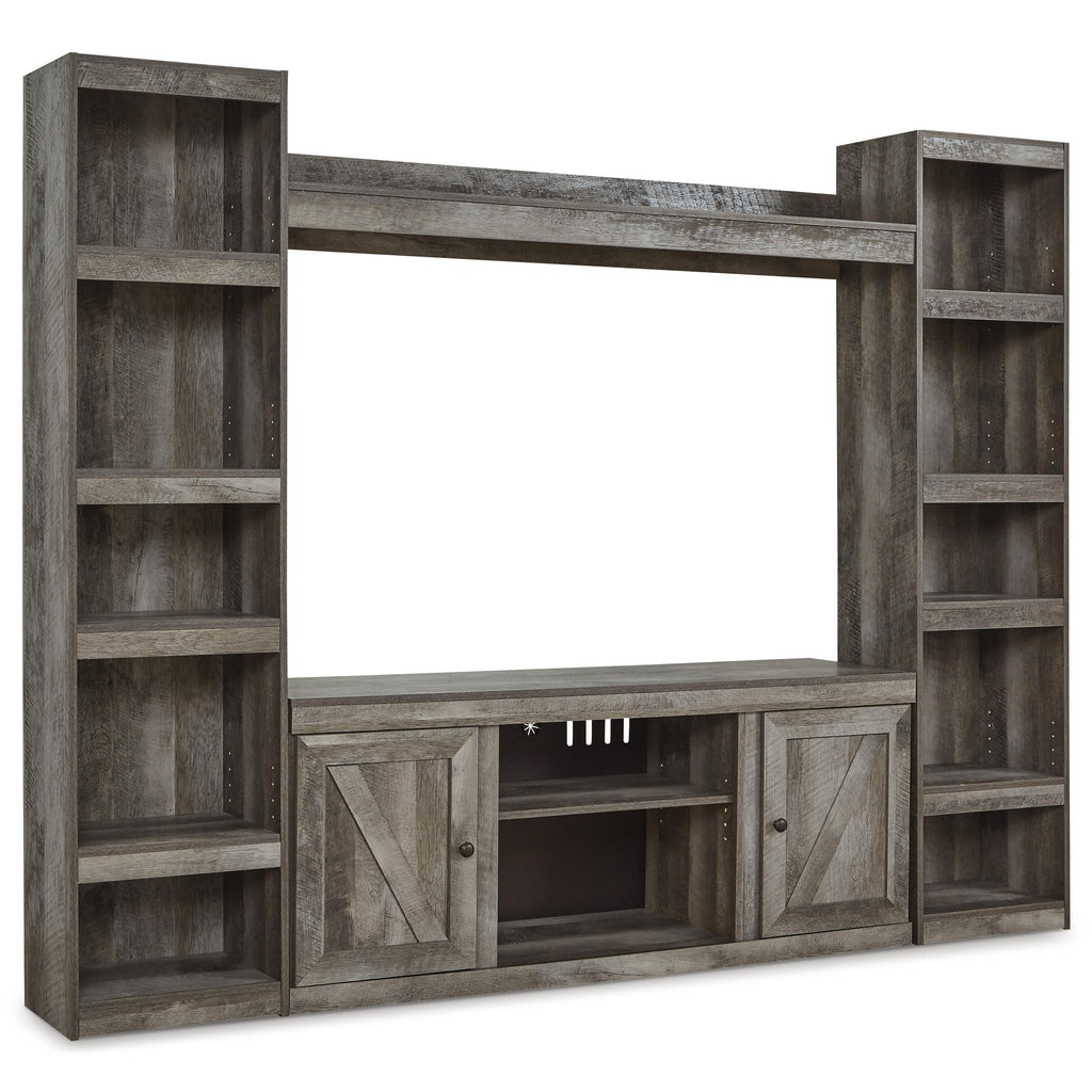  Signature Design by Ashley Wynnlow EW0440W6 4 pc Entertainment Center IMAGE 1