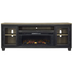  Signature Design by Ashley Foyland W989W1 83" TV Stand with Electric Fireplace IMAGE 3